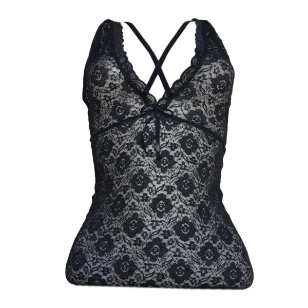 لباس خواب گیپور هارنسی پشت ضربدری لاو لاینجری کد L0414