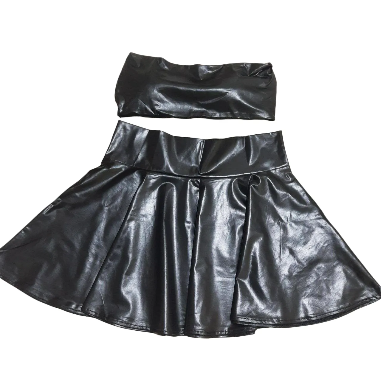 ست نیمتنه دامن طرح لاتکس Delwin کد 104