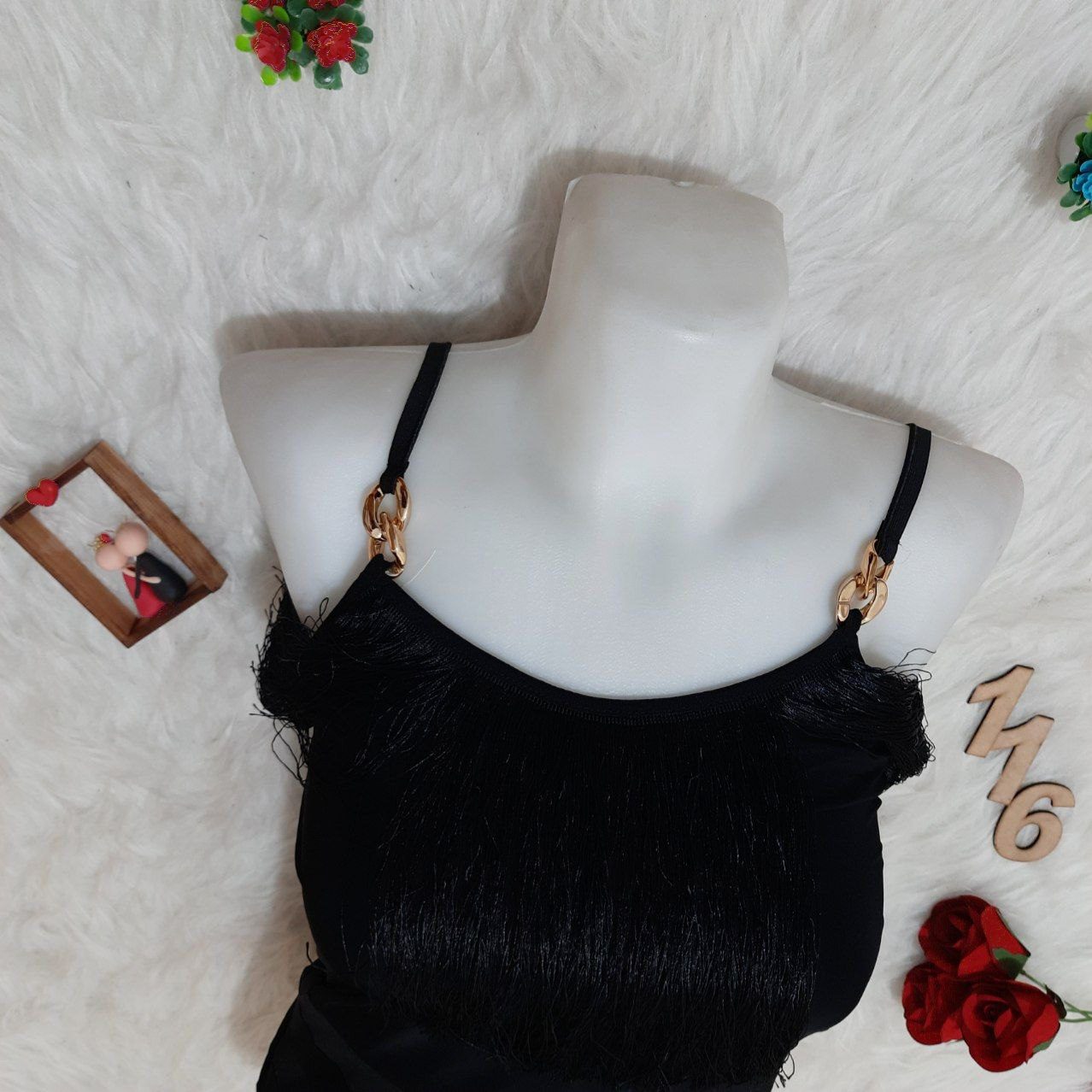 بادی فانتزی ریسهدار Delwin کد 116 - تصویر 5