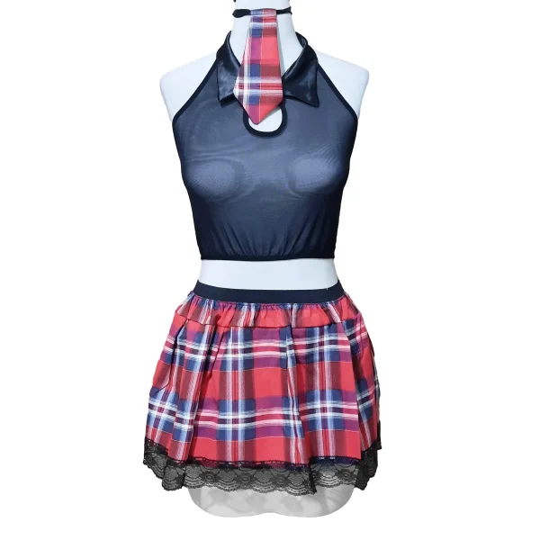 کاستوم دانش آموزی چهار تکه سایز بزرگ Delwin کد 132