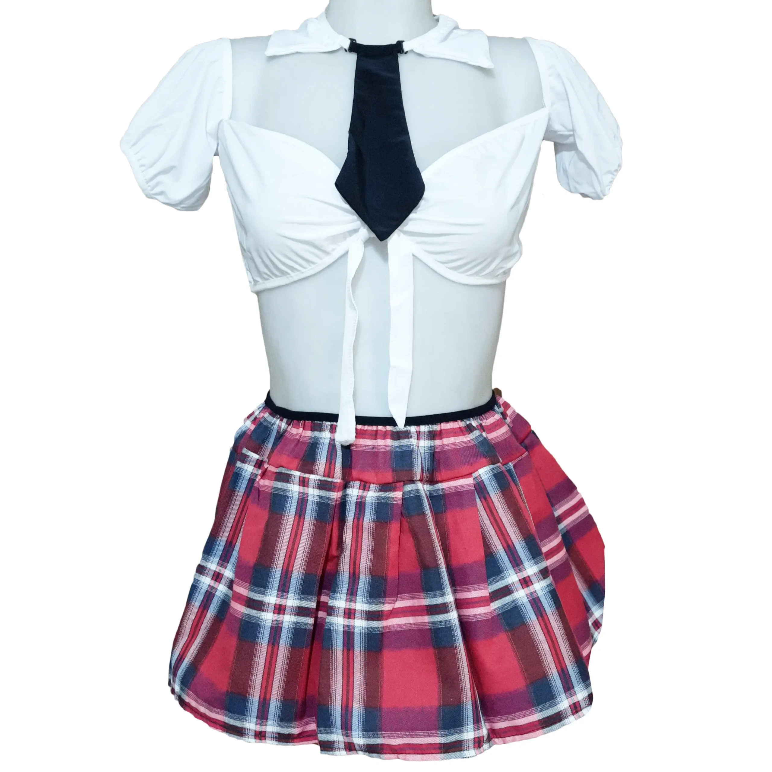 کاستوم دانش آموزی پنج تکه با جوراب زنبوری Delwin کد 137 - تصویر 3