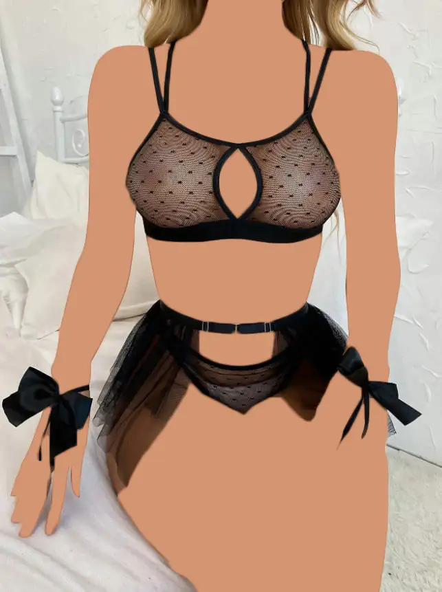 ست شورت و سوتین و دامن فانتزی Mersede کد 148 - تصویر 2