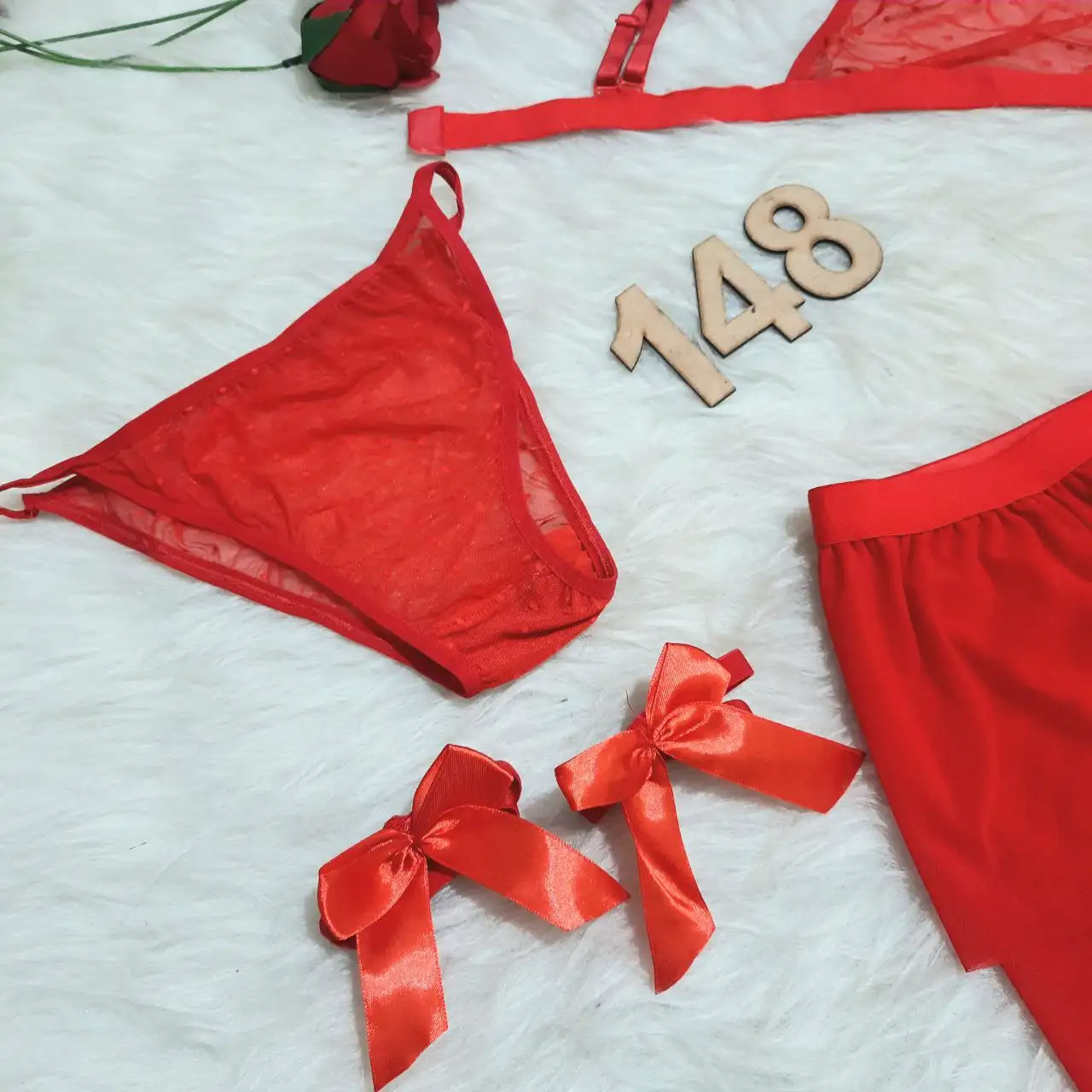 ست شورت و سوتین و دامن فانتزی Mersede کد 148 - تصویر 12