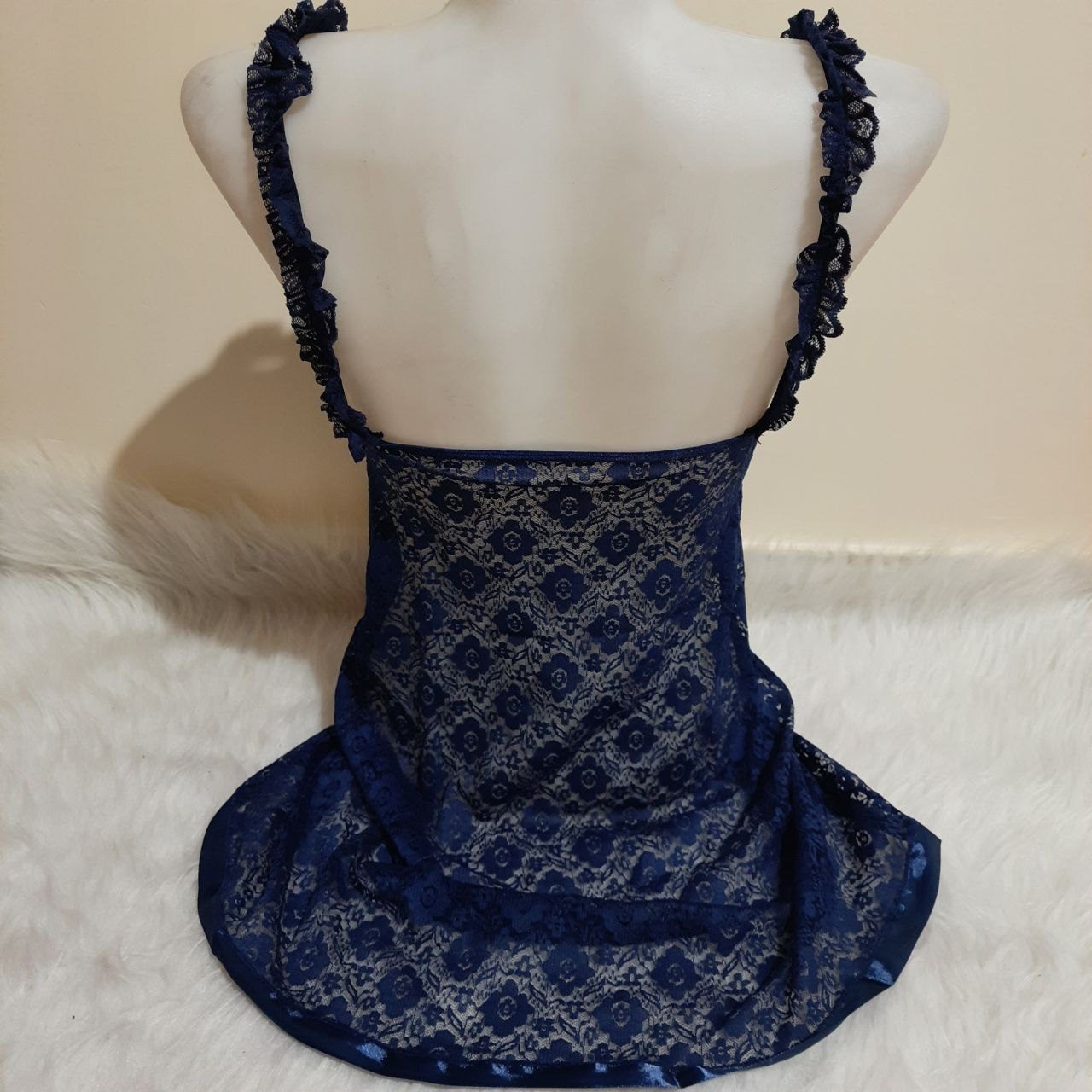 لباس خواب توری لاو لاینجری کد L1666 - تصویر 7