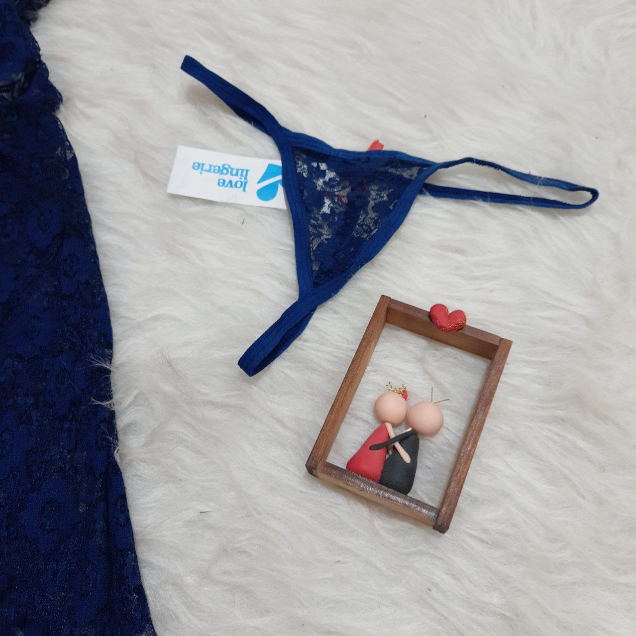 لباس خواب توری لاو لاینجری کد L1666 - تصویر 3