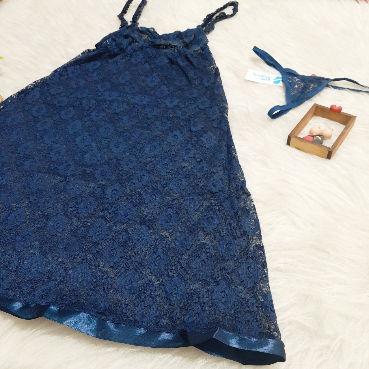 لباس خواب توری لاو لاینجری کد L1666 - تصویر 4