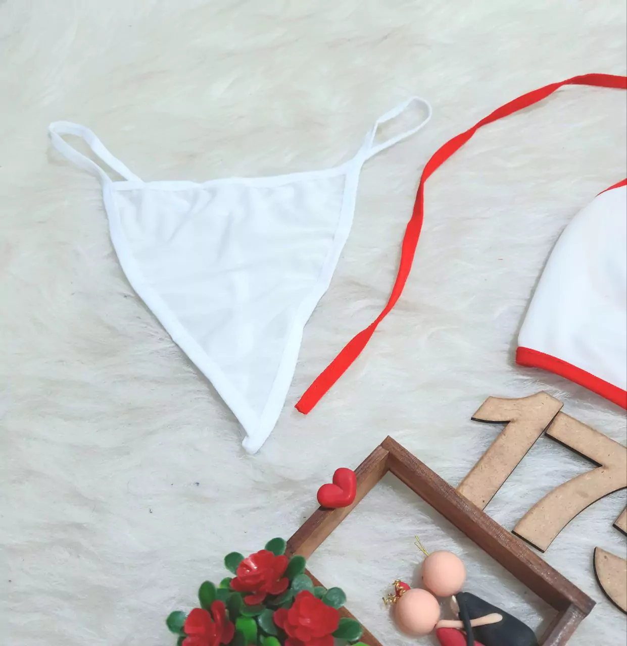 کاستوم یا لباس خواب پرستاری سه تکه Delwin کد 175 - تصویر 8