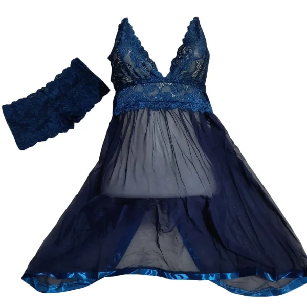 لباس خواب پشت باز لاو لاینجری کد L5952