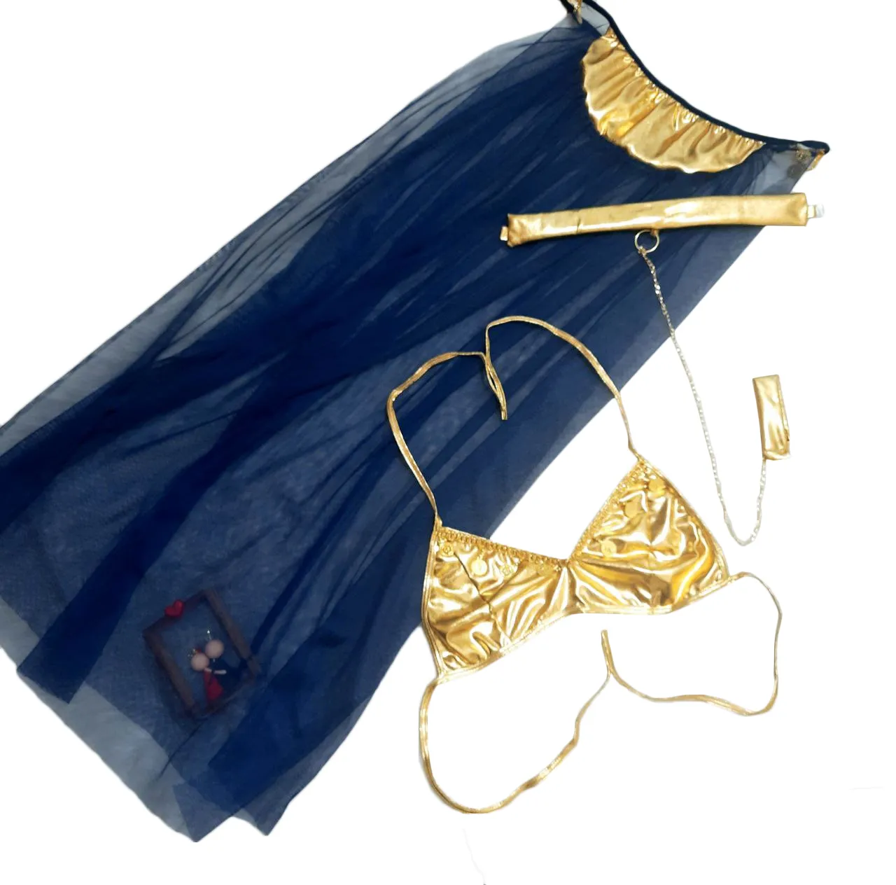 ست فانتزی عربی سه تکه Anahel کد 7002 - تصویر 4