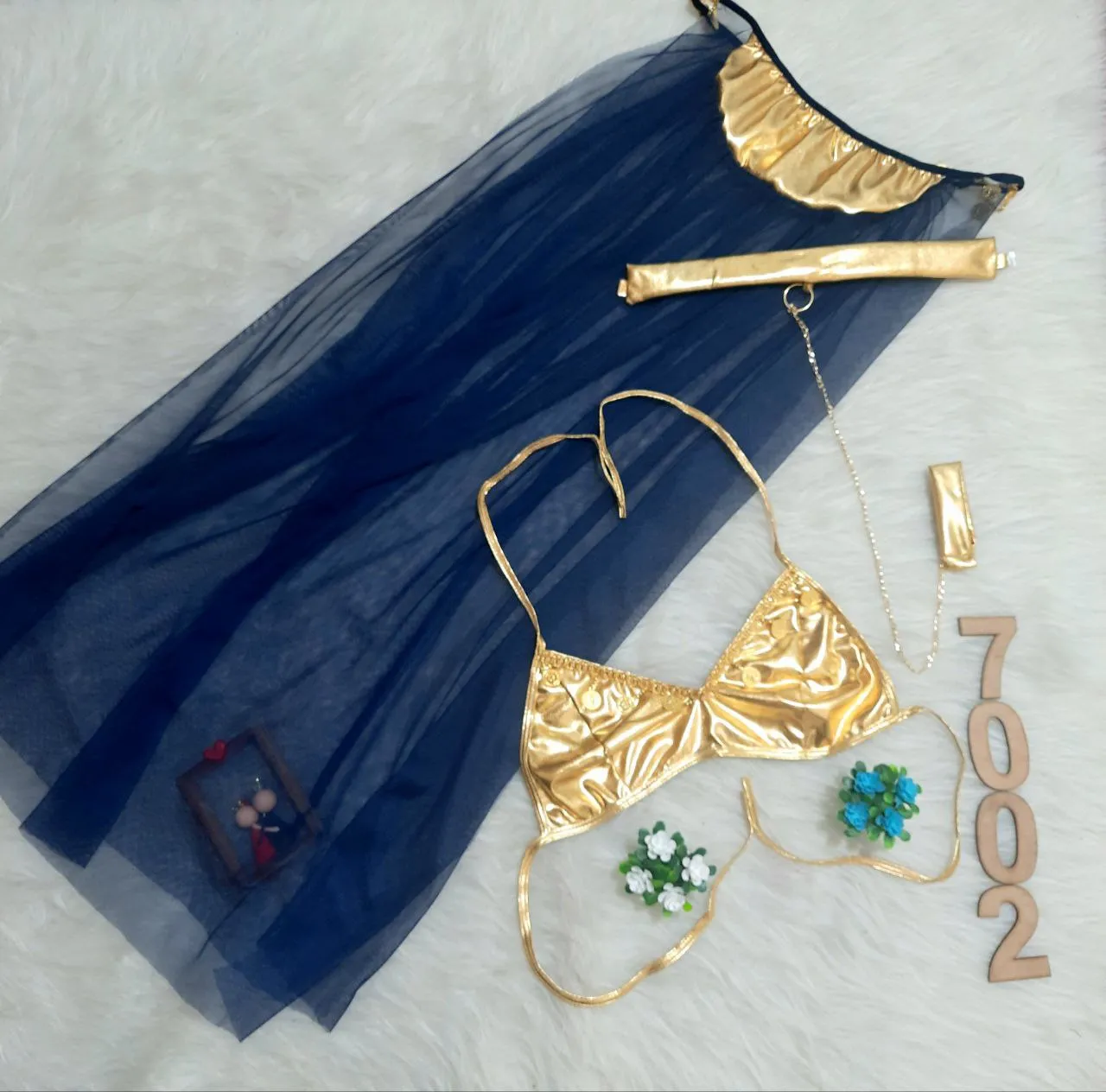 ست فانتزی عربی سه تکه Anahel کد 7002 - تصویر 11