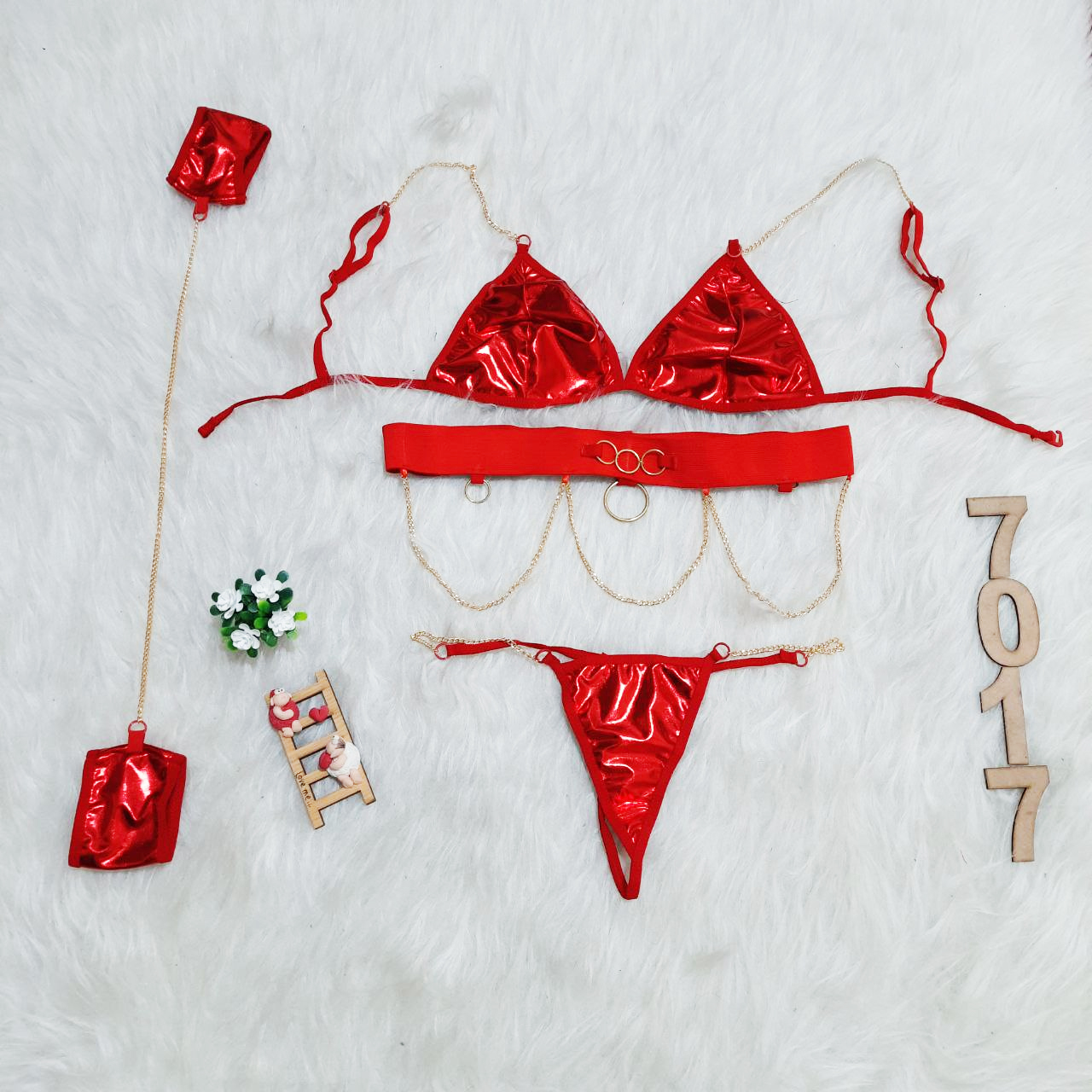 ست فانتزی زنجیردار Anahel کد 7017 - تصویر 3