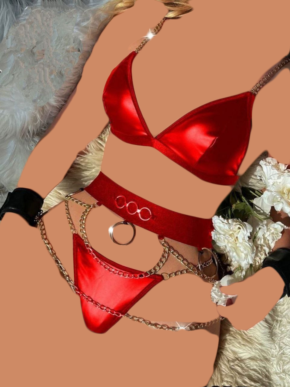 ست فانتزی زنجیردار Anahel کد 7017 - تصویر 2