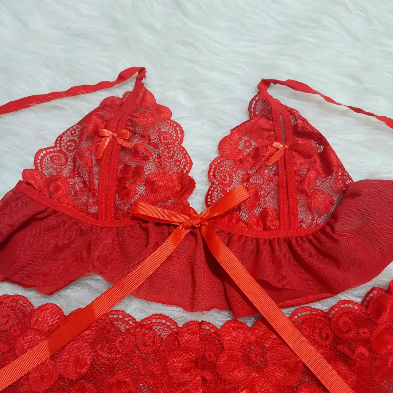 ست سوتین و دامن فانتزی Anahel کد 7025 - تصویر 4