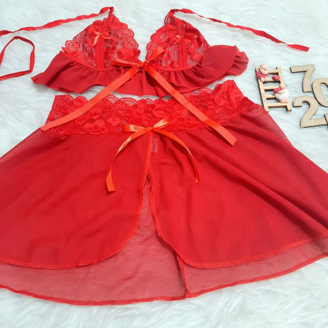 ست سوتین و دامن فانتزی Anahel کد 7025 - تصویر 5