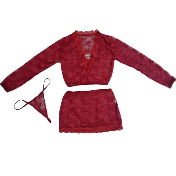 ست کراپ و دامن Anahel کد 7027