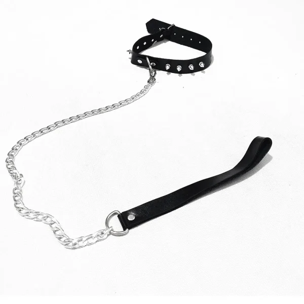 اکسسوری فانتزی گردنی طرح چرم کد 216