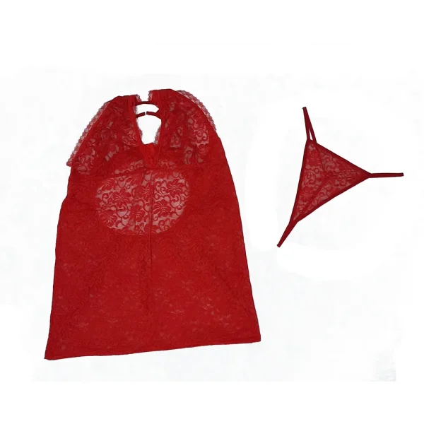 لباس خواب سایز بزرگ پشت‌بندی Delwin کد 142