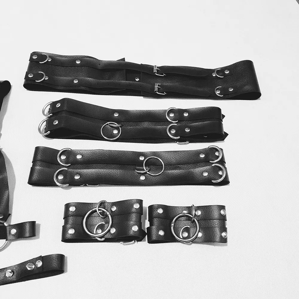 ست لباس زیر فانتزی چرم کد 9999 - تصویر 3