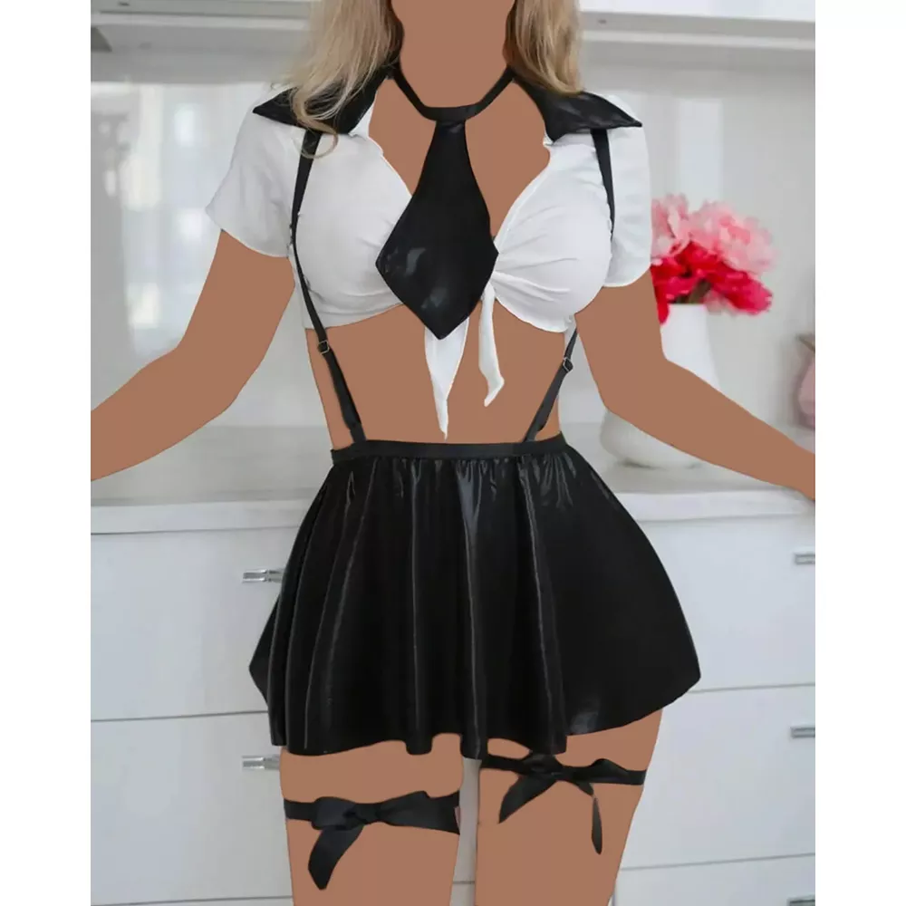 کاستوم معلم یا منشی پنج تکه کد 100 سایز 38 تا 42 - تصویر 2